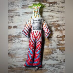 Dammit Doll Green Hair Colorful Stress Relief Doll